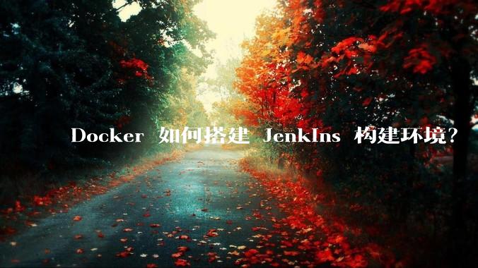 Docker 如何搭建 Jenkins 构建环境？